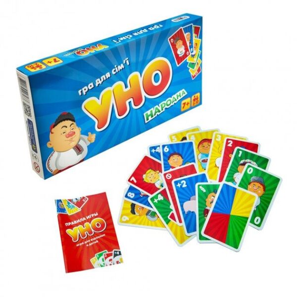 

Настольная игра "УНО народная" Strateg 40217 укр