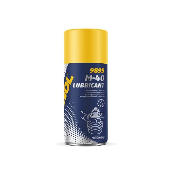 

Многоцелевая антикоррозийная смазка M-40 Lubricant 100мл Mannol 9895