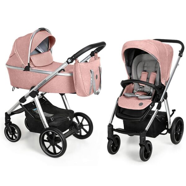 

Коляска Baby Design 2 в 1 Bueno 208 pink (без вышивки) (204401)