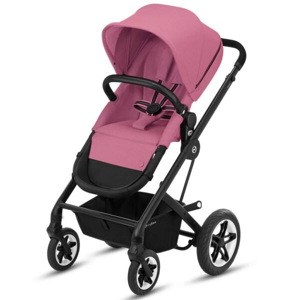 

Коляска Cybex Talos S Magnolia Pink purple (с бампером) (520001425)
