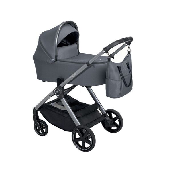 

Коляска Espiro 2 в 1 Only New 17 Graphite Street серая рама (5906724204241)