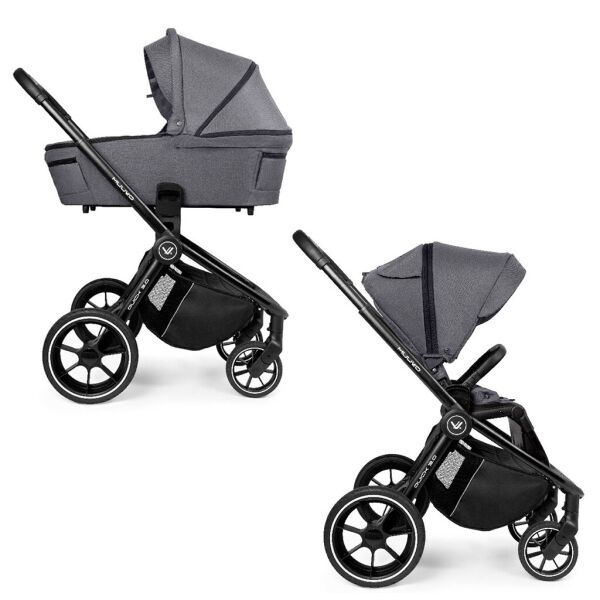 

Коляска Muuvo 2 в 1 Quick 3.0 Iron Graphite (KM2V1Q3.0IG)