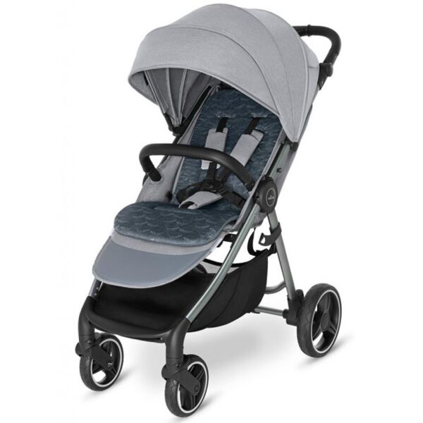 

Коляска Baby Design WAVE 2021 107 SILVER GRAY (204111)