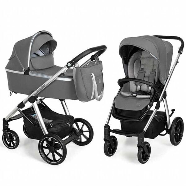 

Коляска Baby Design 2 в 1 Bueno 207 Gray (без вышивки) (203800)