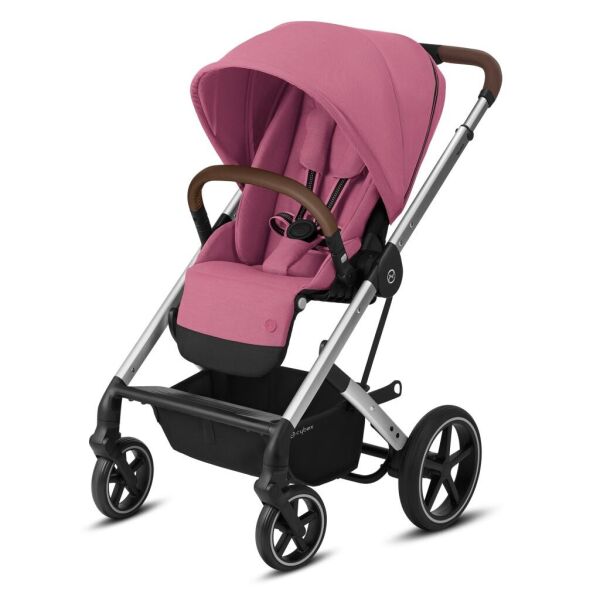 

Коляска Cybex Balios S Lux SLV Magnolia Pink purple (с бампером) (520001245)