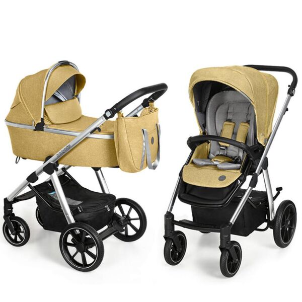 

Коляска Baby Design 2 в 1 Bueno 201 yellow (без вышивки) (204395)
