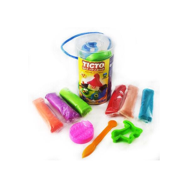 

Набор теста для лепки, 6 цветов(31007)