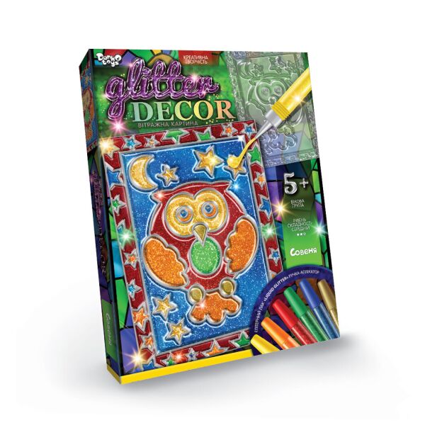 

Набор для творчества «Glitter Decor» (укр.)(GD-01-03U)