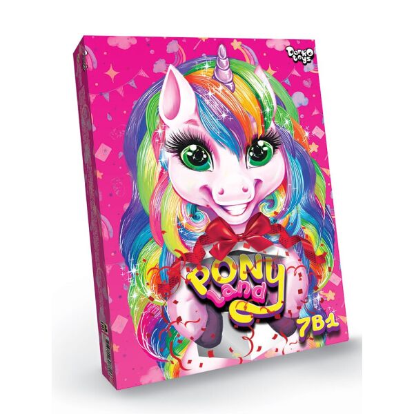 

Набор креативного творчества «Pony Land 7 в 1», украинский(PL-01-01U)