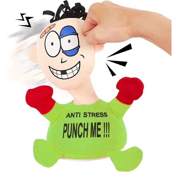 

Мягкая игрушка антистрес PUNCH ME "Ударь меня" 27 см зеленый