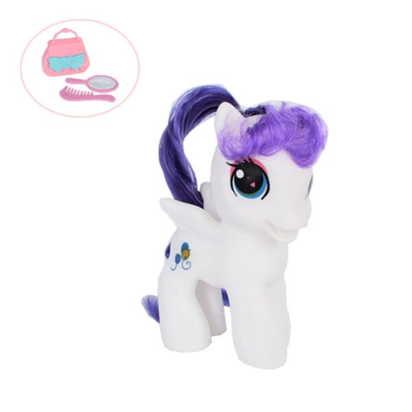 

Фигурка пони с аксессуарами Bambi SM2529, 9,5 см (Белый)