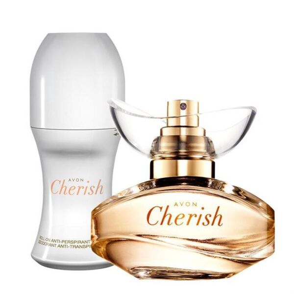 

Женский набор Cherish ( с парфюмерная вода 50мл + шариковый дезодорант) Avon