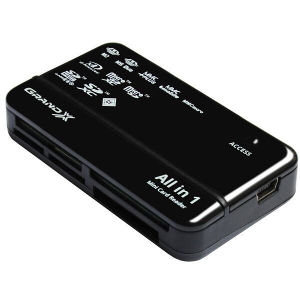 

Кардридер Grand-X Multi All-in-One 64GB to 2TB SDXC (CRX05Black)
