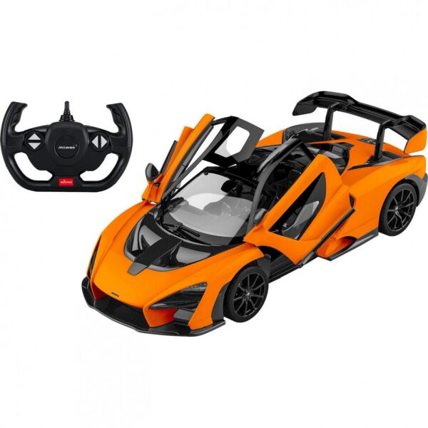 

Машинка на радиоуправлении McLaren Senna Rastar 96660 оранжевый, 1:14