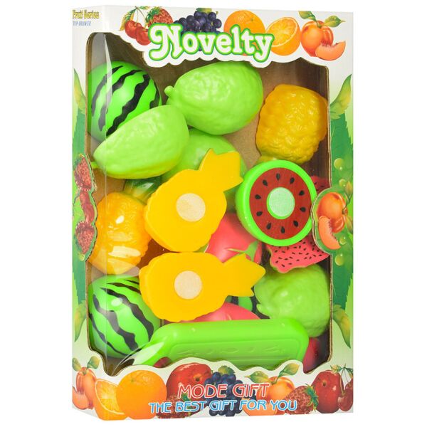 

Игрововй набор Продукты 4421 фрукты на липучке 8 шт