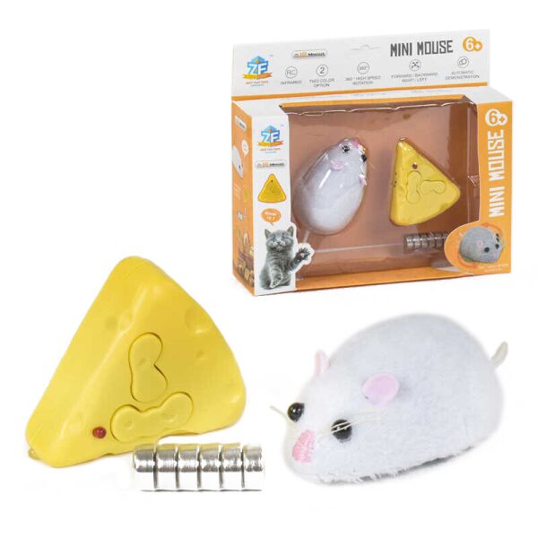 

Игрушка животное на радиоуправлении Мышь 8882RC, 7*4.5*3 см