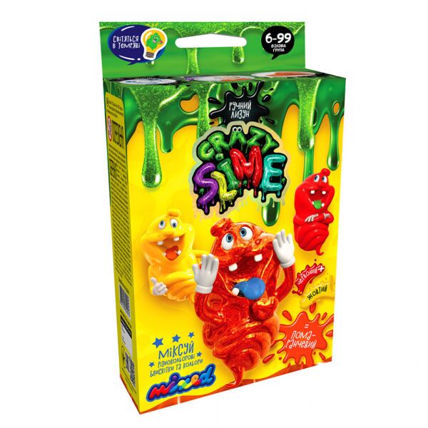 

Безопасный образовательный набор для проведения опытов Crazy Slime SLM-02 (Оранжевый)