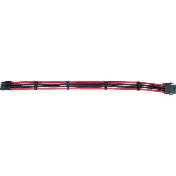 

Кабель для блока питания QUBE 6+2P VGA Black-Red