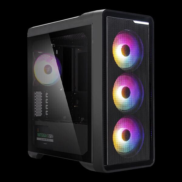 

Корпус ZALMAN M3 PLUS RGB Black Mini Tower glass side panel