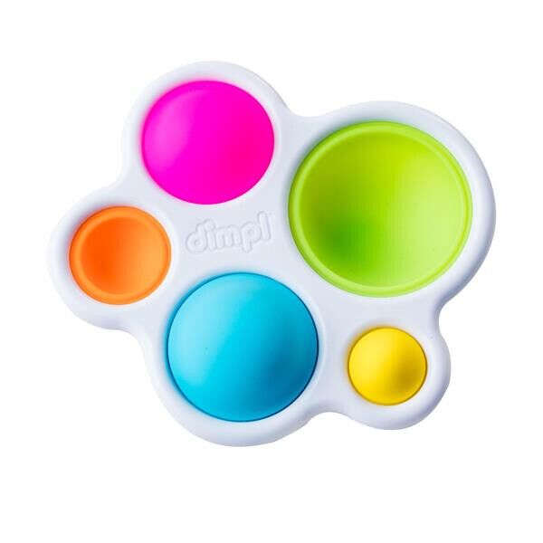 

Прорізувач і тактильна іграшка Натисни кулю Fat Brain Toys dimpl (F192ML)
