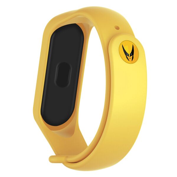 

Ремешок для спортивного браслета Ремешок ArmorStandart Superhero for Xiaomi Mi Band 6/5 Wolverine Yellow