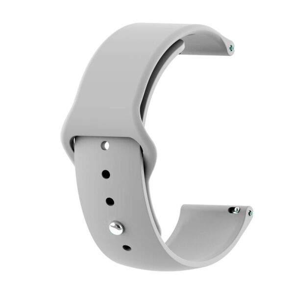 

Силиконовый ремешок BeCover для Xiaomi iMi KW66/Mi Watch Color/Haylou LS01/LS02 Gray (706360)