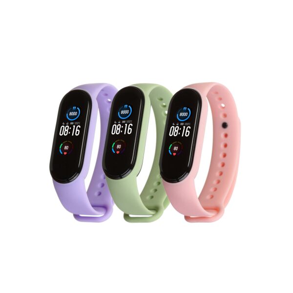 

Ремешок для спортивного браслета Комплект ремешков Armorstandart для Xiaomi Mi Band 6/5 Tender (ARM57049)