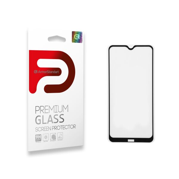 

Защитное стекло Armorstandart Full Glue для Nokia 2.3 Black (ARM57325)