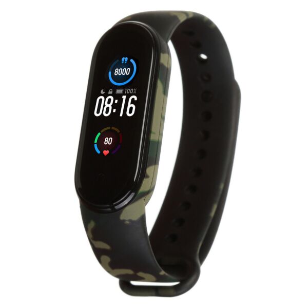 

Ремешок для спортивного браслета Xiaomi ремешок Mi Band 6/5 (Khaki green)