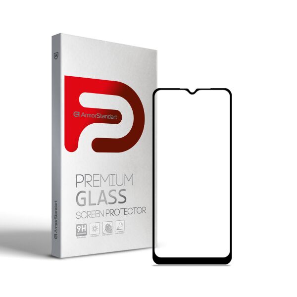

Захисне скло Защитное стекло Armorstandart Full Glue для Samsung A03s (A037) Black (ARM59793)