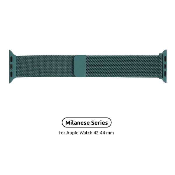 

Ремешок для спортивных часов Armorstandart Milanese Loop Band для Apple Watch All Series 42/44 mm Pine Green (ARM56982)