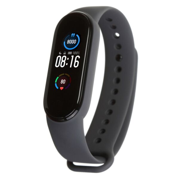 

Ремешок для спортивного браслета Xiaomi ремешок Mi Band 6/5 (Dark Grey)