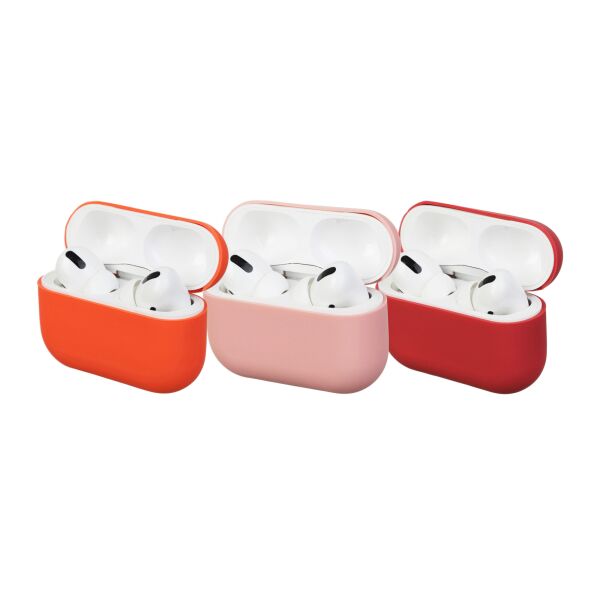 

Чехол Комплект чехлов Armorstandart для Airpods Pro Ultrathin Silicon 3 шт.(Оrange, Рale Мauve, Рowder)