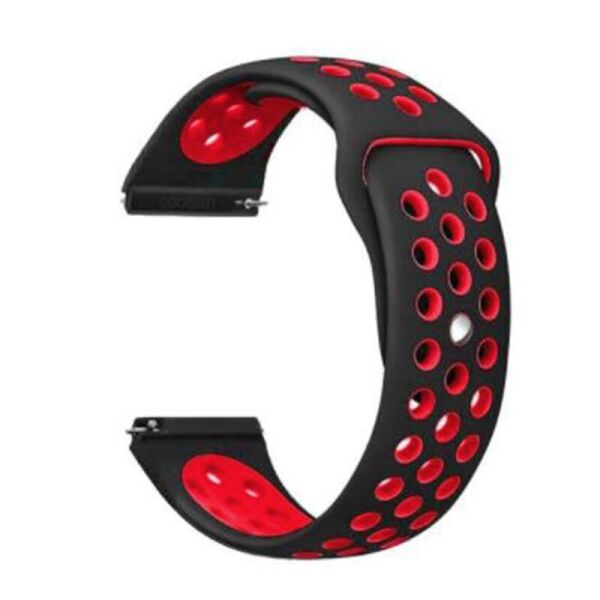 

Ремешок BeCover Nike Style для Garmin Vivoactive 3/3 Music/Vivomove HR/Vivomove Black-Red (705776)