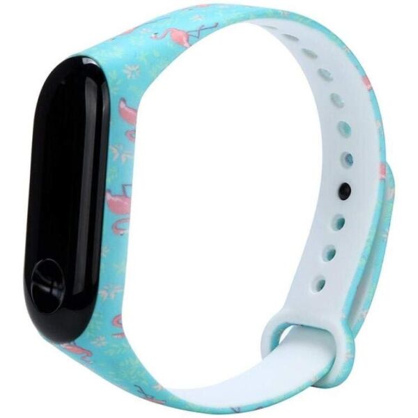 

Ремешок для спортивного браслета Xiaomi ремешок Mi Band 4/3 (Flamingo)
