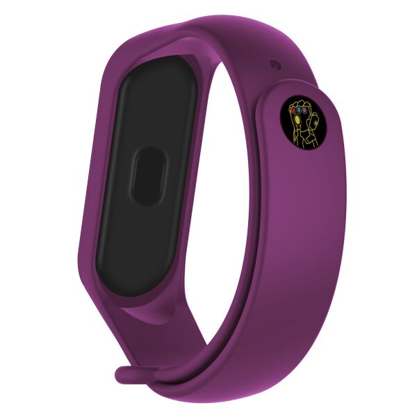 

Ремешок для спортивного браслета Ремешок ArmorStandart Superhero for Xiaomi Mi Band 6/5 Thanos Violet