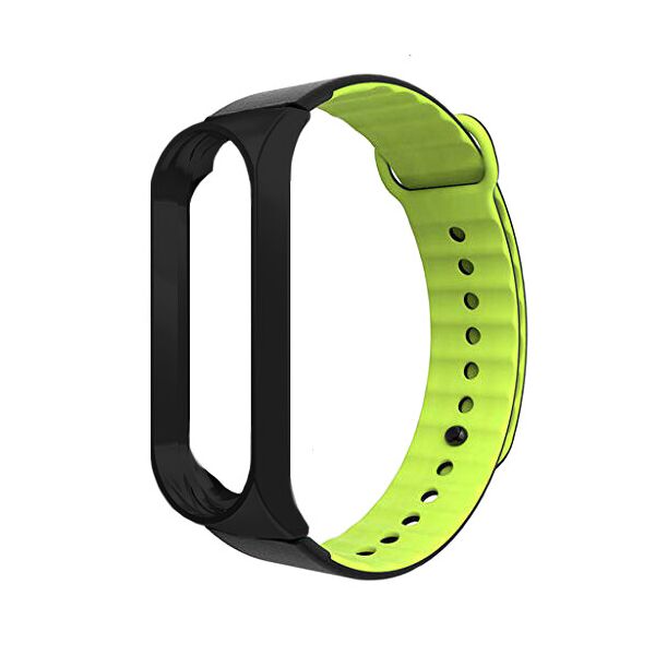

Ремешок для спортивного браслета ArmorStandart Sport Silicone Band for Xiaomi Mi Band 3 Black/Black-Green