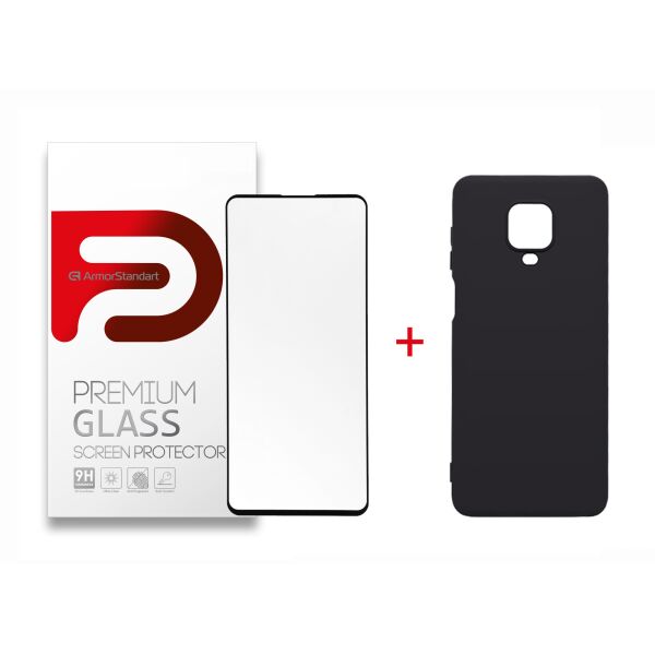 

Комплект защитное стекло+чехол Комплект Armorstandart для Xiaomi Redmi Note 9s/ 9 Pro (Защ.ст FG + Панель Matte Slim Fit)(ARM58053)
