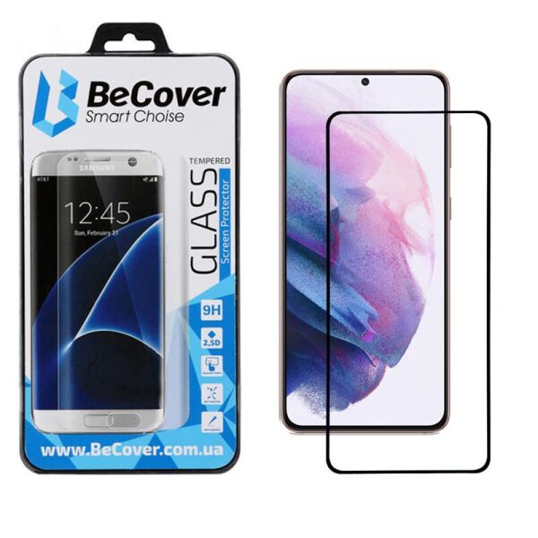 

Защитное стекло BeCover для Samsung Galaxy S21+ SM-G996 Black (705916)