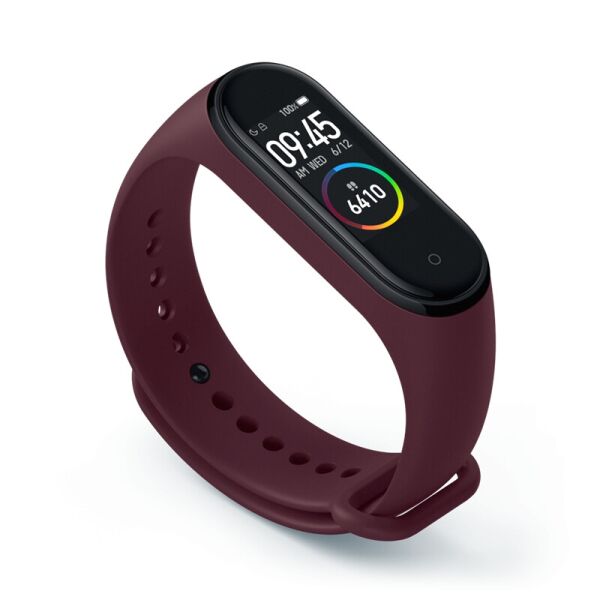 

Ремешок для спортивного браслета Xiaomi ремешок Mi Band 4/3 (Marsala)