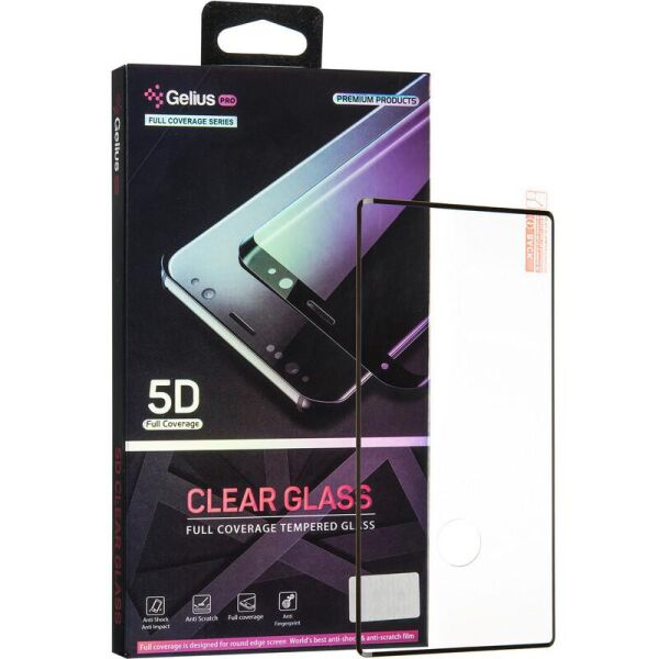 

Защитное стекло Gelius Pro 5D Full Cover Glass для Samsung Galaxy Note10 SM-N970 Black (2099900764080)