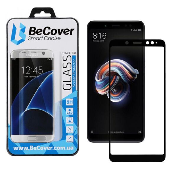 

Защитное стекло BeCover для Xiaomi Redmi Note 5 Black (702225)
