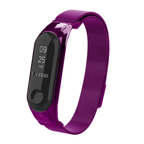 

Ремешок для спортивного браслета ArmorStandart Metal Milanese Magnetic Band for Xiaomi Mi Band 3 Purple