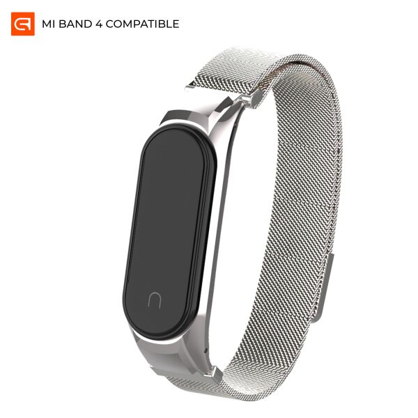 

Ремешок для спортивного браслета ArmorStandart Metal Milanese Magnetic Band 4303 for Xiaomi Mi Band 4/3 Silver