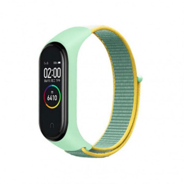 

Ремешок BeCover Nylon Style для Xiaomi Mi Smart Band 5 Green/Yellow (705420)