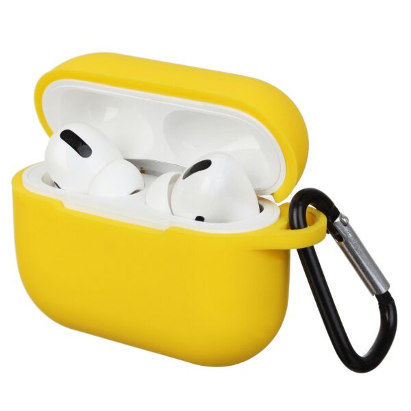 

Чехол Airpods Pro Silicon case Yellow (in box)