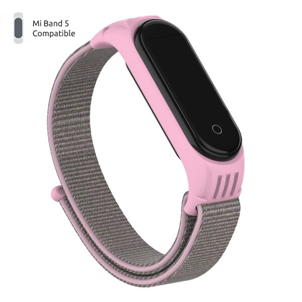 

Ремешок для спортивного браслета Ремешок нейлоновый ArmorStandart для Xiaomi Mi Band 6/5 Pink