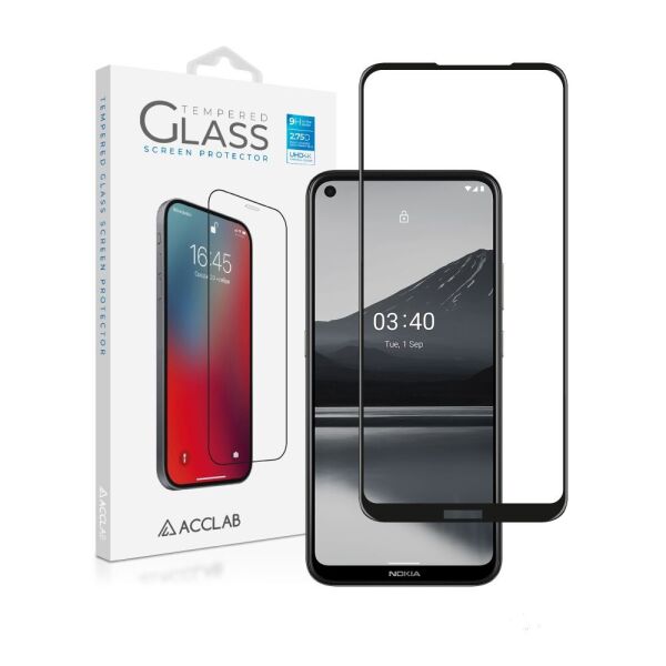 

Защитное стекло ACCLAB Full Glue для Nokia 3.4 Black (1283126511516)