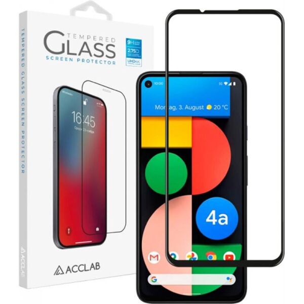 

Защитное стекло ACCLAB Full Glue для Google Pixel 4A Black (1283126513312)