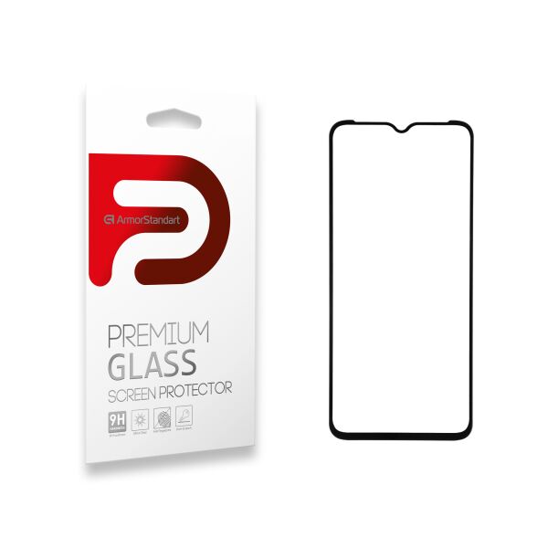 

Защитное стекло Armorstandart Full Glue для TECNO Spark 6 Go (KE5) Black (ARM57589)